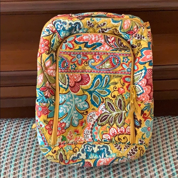 Vera Bradley Handbags - Vera Bradley Laptop Provencal Backpack